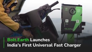 Bolt.Earth Unveils Blaze DC, India’s Fastest Charger for Two and Three-Wheelers, Accelerating Access to Rapid Charging Nationwide